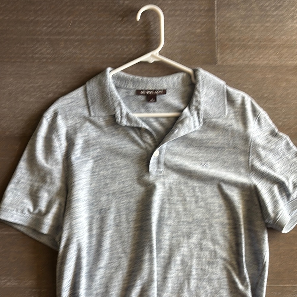 Men's Gray Polo Shirt